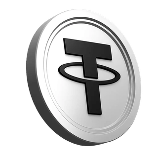 Tableau de cours de la monnaie Tether USDT dans la rubrique d'informations de la plateforme